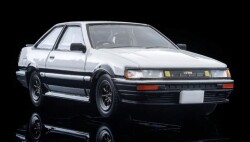 予約品　2027年1月頃　ミニカー　トミーテック　トミカビンテージ　1/64　342069　ＬＶ－Ｎ３０４ｄ　トヨタ　カローラレビン　２ドア　ＧＴ－ＡＰＥＸ　ＲＳワタナベホイール装着車（白／黒）８５年式　4543736342069