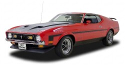 お取り寄せ予約品　12月頃　ミニカー　サンスター SunStar　ダイキャストモデル　1/18　3630　フォード マスタング BOSS 351 1971 ブライトレッド　0657440036306