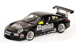 ミニカー　MINICHAMPS　1/43　400106990　ポルシェ 911 ＧＴ3 CUP "VIP" ポルシェスーパーカップ 2010