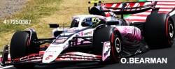 予約品　12月頃　ミニカー　MINICHAMPS（ミニチャンプス） レジンモデル　1/43　417250387　マネーグラム ハース F1チーム VF-25 オリバー・ベアマン 日本GP 2025　4012138788862