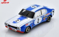 予約品　2027年2月頃　ミニカー　Spark　レジンモデル　1/43　43SPA1972　Ford Capri RS 2600 No.2 優勝 Spa 24H 1972 H.-J. Stuck J. Mass　9581677359727