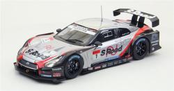 ミニカー　EBBRO　1/43　44679　エスロード　モーラ　GT-R　SGT500　2011 ニスモフェスティバル＃1　シルバー