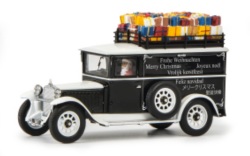 ミニカー　Schuco（シュコー）ダイキャスト　1/43　450292700　メルセデスベンツ MB L1000  2017 クリスマスモデル 限定750個　4007864029273