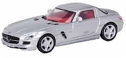 ミニカー　Schuco シュコー 1/87　452604900　メルセデス・ベンツ SLS AMG クーペ　シルバー　4007864260492