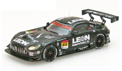 ミニカー　エブロ　EBBRO  ダイキャストモデル  1/43　45797　レオン LEON PYRAMID AMG SUPER GT GT300 2021 No.65　4526175457976