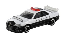 ミニカー　トミーテック　トミカ　1/64　174868　No.1 日産 スカイライン GT-R(BNR34) パトロールカー 箱　4904810174868