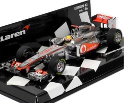 ミニカー　ミニチャンプス 1/43　530114303　ボーダフォン マクラーレン メルセデス MP4-26 L.ハミルトン 2011