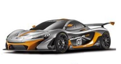 ミニカー ミニチャンプス レジンモデル 1/43 マクラーレン P1 GTR