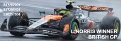 予約品　2026年1月頃　ミニカー　MINICHAMPS（ミニチャンプス）ダイキャストモデル  1/64　530257504　マクラーレン F1チーム MCL39 ランド・ノリス イギリスGP 2025 優勝　4012138789852