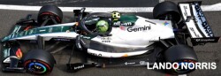 予約品　2027年3月以降順次　ミニカー　MINICHAMPS（ミニチャンプス）　1/64　530267204　マクラーレン マスターカード F1チーム MCL40 ランド・ノリス シルバーストーンGP 2026　4012138794658