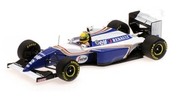 お取り寄せ予約品　2019年3月頃　ミニカー　MINICHAMPS（ミニチャンプス) ダイキャストモデル（開閉機構ナシ） 1/18 　54091821　ウィリアムズ ルノー FW16 アイルトン・セナ ブラジルGP 1994