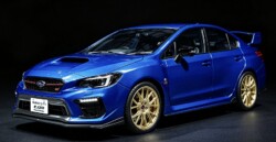 予約品　8月以降　ミニカー　サンスター SunStar　1/18　5558　スバル WRX STI EJ20 ファイナルエディション WBブルーパール　0657440055581
