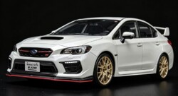 予約品　8月以降　ミニカー　サンスター SunStar　1/18　5559　スバル WRX STI EJ20 ファイナルエディション クリスタルホワイトパール　0657440055598