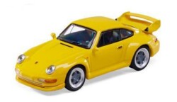 予約品　2027年5月以降　ミニカー　Schuco（シュコー） ダイキャストモデル　1/64　64U00121　1995 Porsche 911 GT2 (993), yellow　9581677371217
