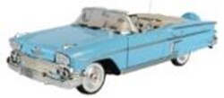 ミニカー MOTORMAX 1/18 インパラ 1958 Chevy Impala L-blue NEW COLOR