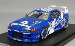 特価品　ミニカー　HPI　1/43　8326　CALSONIC SKYLINE(R32） GT-R #2 1993 Oct.Fuji  影山選手初代GT選手権のチャンピオン MIRAGE レジンモデル
