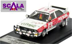 ミニカー　トロフュー 1/43 84-EAK-15　アウディ　クワトロ　1984年　サファリラリー　Scala43別注　クワトロコレクション　5601673598112
