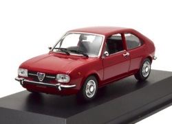 ミニカー　MAXICHAMPS（マキシチャンプス）　1/43　940120100　アルファ ロメオ アルファスッド （1972） レッド