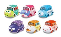 ミニカー　タカラトミー　1/64　949008　ドリームトミカ サンリオキャラクターズコレクション 4 （１BOX6個入り）6商品　4904810949008