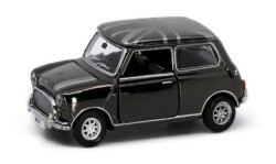 ミニカー　トイイースト TINY(タイニー)  1/64　ATC65867　Tiny City ミニクーパー ユニオンジャックルーフ クロームブラック (RHD)　4894826017719