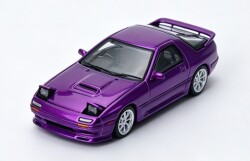 Omnibus 2019 紫色 ミニカー ミニカー ATS-MODELS ダイキャスト 1/64 マツダ MAZDA RX-7 FC3S