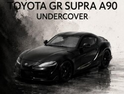 予約品　12月以降　ミニカー　ATS-MODELS　ダイキャスト　1/64　ATS882104　トヨタスープラ Toyota GR SUPRA A90 アンダーカバー(ブラック）　4981932088273