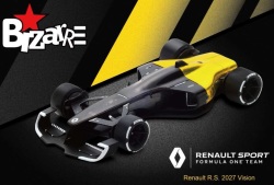 予約品　10月頃　ミニカー　Bizarre（ビザール） 1/43　B1059　Renault R.S. 2027 Vision　9580006610591