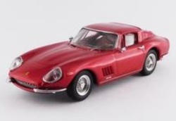 ミニカー　BEST MODELベストモデル　1/43　BEST9663　フェラーリ 275 GTB/4 レッドメタリック　8013717966301