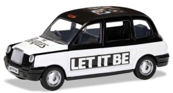 ミニカー　CORGI（コーギー）"Film and TV  "　ダイキャストモデル　1/36　CGCC85926　ザビートルズ ロンドン タクシー 'Let it Be'  L=128mm