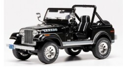 予約品　7月以降　ミニカー　IXOモデル (イクソ)　ダイキャスト　1/43　CLC656N　ジープ CJ‑7 ラレード 1986 ブラック　4907981698089