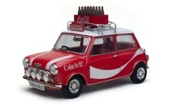 予約品　9月以降　ミニカー　トイイースト TINY(タイニー)  1/18　COKE079　ミニクーパー Coca Cola　4894826040168