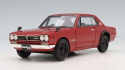 お取り寄せ予約品　8月頃　ミニカー　エニフ ENIF　レジンモデル　1/43　ENIF0085　日産 スカイライン 2000 GT-R 2ドア HT（KPGC10） レッド　4533226100859