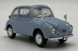 予約品　9月頃　ミニカー　First43　ダイキャストモデル　1/43　F43P002　スバル 360 1967 ライト・ブルー　4907981695675