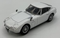 予約品　8月頃　ミニカー　First43　ダイキャストモデル　1/43　F43P003　トヨタ 2000GT 1967 ホワイト　4907981695682