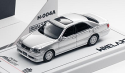 予約品　9月以降　ミニカー　WHELART　ダイキャストカー　1/64　H-004A　トヨタクラウン Toyota Crown Athlete 2003 シルバー　6975962811503