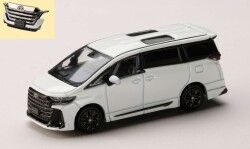 お取り寄せ予約品　2026年1月以降順次　ミニカー　HJ64 ホビージャパン（HobbyJapan） 1/64　HJ642077CW　トヨタ ヴェルファイア Z プレミア ハイブリッド (H40W) / 純正オプション プラチナホワイト 　4981932076386