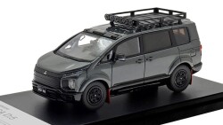 お取り寄せ予約品　4月頃　ミニカー　Hi-Story（ハイストーリー） レジンモデル　1/43　HS543GY　三菱デリカ MITSUBISHI DELICA D:5 (2024) カスタマイズ グラファイトグレーメタリック×ブラックマイカ　4523231450933
