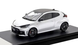 お取り寄せ予約品　5月頃　ミニカー　Hi-Story（ハイストーリー） 1/43　HS574WP　トヨタヤリス Toyota GR YARIS RZ "High performance" (2025)プラチナホワイトパールマイカ　4523231452005
