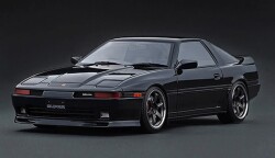 お取り寄せ予約品　11月頃　ミニカー　ignition model(イグニッションモデル） レジン製　1/18　IG4107　トヨタスープラ Toyota Supra 3.0GT Turbo LIMITED (MA70) Black　4580832501075