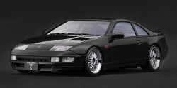 予約品　2027年5月頃　ミニカー　ignition model(イグニッションモデル） レジン製　1/18　IG4308　日産フェアレディ Nissan Fairlady Z 2by2 (Z32) Black 　4580832503086