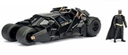 ミニカー　ジャダトイズ　JADATOYS　1/24　JAD98261　バットマン映画　2008 ダークナイト バットモービル　バットマンフギュア付属　801310982617