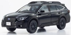 お取り寄せ予約品　5月頃　ミニカー　KYOSHO 京商　ダイキャストモデル　1/43　KS03935BK　スバル SUBARU レガシィ アウトバック (ブラック)　4548565515578