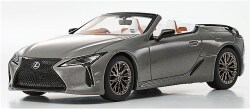 予約品　9月頃　ミニカー　KYOSHO 京商　ダイキャストモデル　1/43　KS03942NGY　レクサス LEXUS LC500 Convertible “PINNACLE”(ニュートリノグレー)　4548565520213