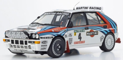 お取り寄せ予約品　7月頃　ミニカー　KYOSHO 京商　ダイキャストモデル（開閉機構付） 1/18　KS08348K　ランチア デルタ HF インテグラーレ エヴォルツィオーネ ポルトガルラリー 1992 #4　4548565517145