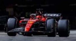 予約品　2024年4月頃　ミニカー　Looksmart (ルックスマート) レジンモデル 1/18　LS18F1055　フェラーリ Scuderia Ferrari SF23 No.16 Scuderia Ferrari 4位 Singapore GP 2023 Charles Lerlerc　9580006151063