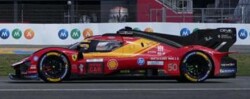 予約品　2027年4月頃　ミニカー　Looksmart (ルックスマート)  レジンモデル　1/43　LSLM217　フェラーリ Ferrari 499P No. 50 Ferrari AF Corse Le Mans 24H 2026 A. Fuoco N. Nielsen M. Molina　9580006145215