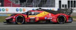 予約品　2027年4月頃　ミニカー　Looksmart (ルックスマート)  レジンモデル　1/43　LSLM218　フェラーリ Ferrari 499P No. 51 Ferrari AF Corse 5位 Le Mans 24H 2026 A. Pier Guidi J. Calado A. Giovinazzi　9580006145222