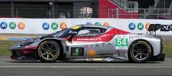 予約品　2027年4月頃　ミニカー　Looksmart (ルックスマート)  レジンモデル　1/43　LSLM221　フェラーリ Ferrari 296 GT3 Evo No. 54 Vista AF Corse Le Mans 24H 2026 T. Flohr F. Castellacci D. Rigon　9580006145253