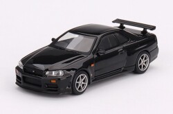 ミニカー　MINI-GT　1/64　MGT00570-R　日産 Nissan スカイライン GT-R R34 V-Spec(右ハンドル)　4895183670135
