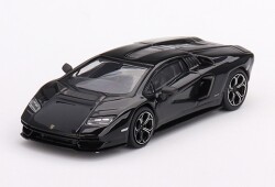 ミニカー　MINI-GT　1/64　MGT00607-L　ランボルギーニ カウンタック LPI 800-4 Nero Maia(ブラック)　4895183666282